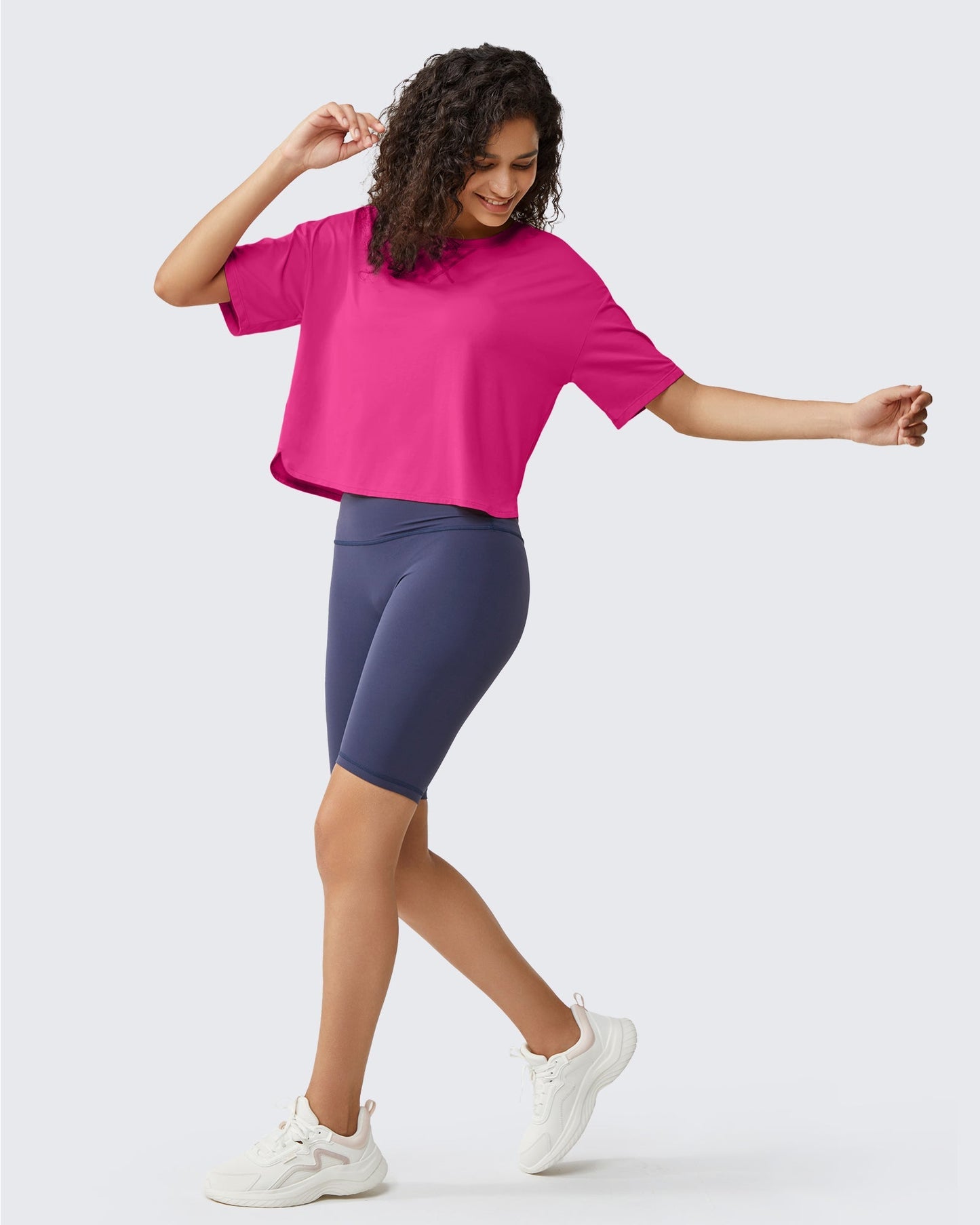 G4Free UPF 50+ Quick Dry Boxy Crop Tee